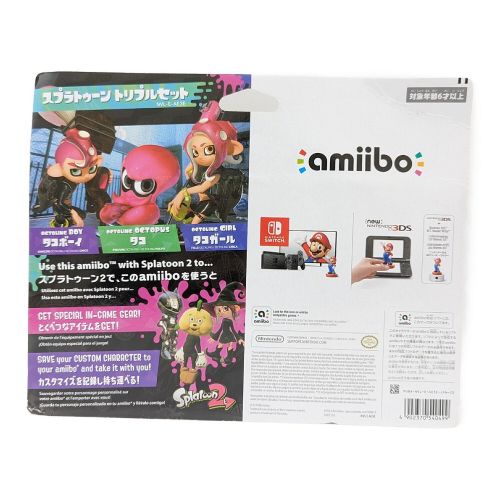 Nintendo (ニンテンドウ) amiibo スプラトゥーントリプルセット [タコガール/タコ/タコボーイ]
