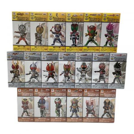 BANPRESTO (バンプレスト) フィギュア 19種セット 仮面ライダーシリーズ  ワールドコレクタブルフィギュア～スペシャルアソート～vol.3｜トレファクONLINE