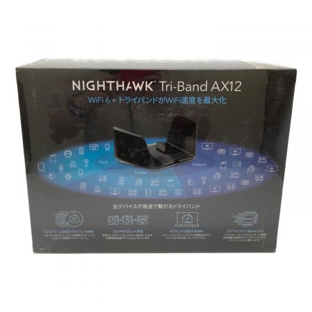 NETGEAR（ネットギア） Nighthawk AX12 RAX200-100JPS  12ストリーム WiFiルーター