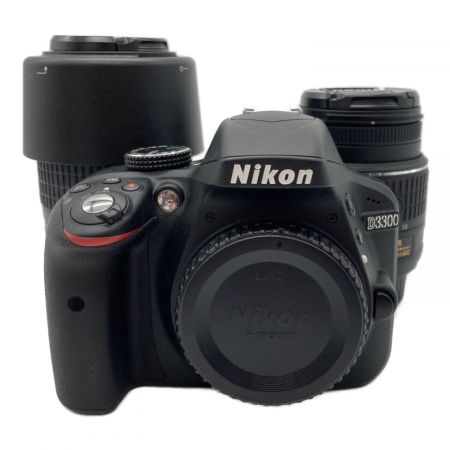 Nikon (ニコン)  D3300　ダブルズームキット　【18-55ｍｍ・55-200ｍｍ】