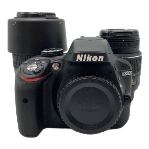 Nikon (ニコン) D3300 ダブルズームキット 【18-55ｍｍ・55-200ｍｍ