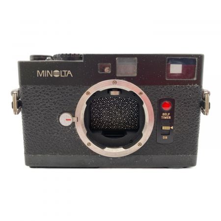 MINOLTA (ミノルタ) フィルムカメラ auto CLE  ＋ m-rokkor 40mm f2【後期型】＋ストロボ ※動作未確認・現状販売・保証無し