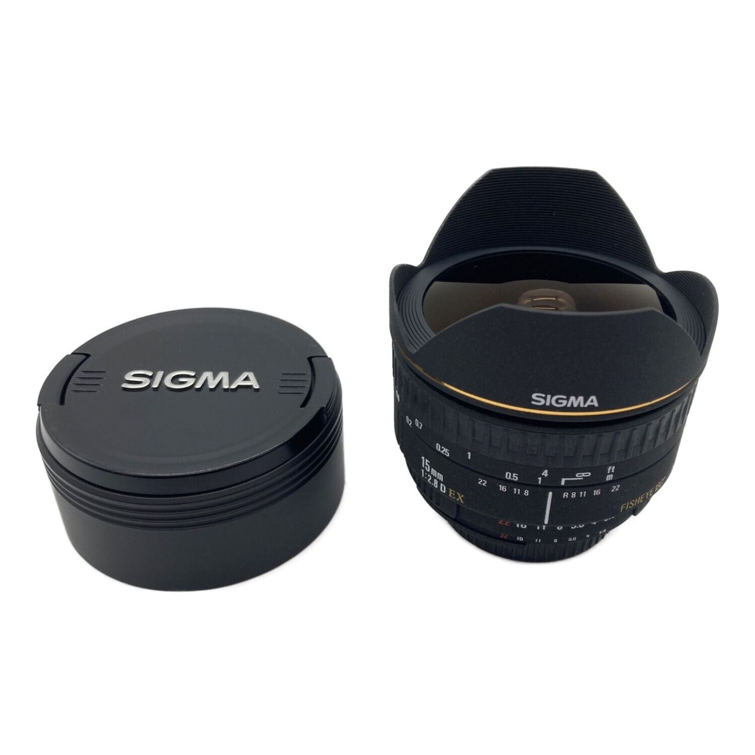 SIGMA 単焦点魚眼レンズ 15mm F2.8 EX DG DIAGONAL FISHEYE キヤノン用 ...