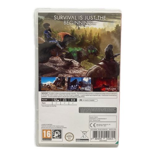 snail Nintendo Switch用ソフト EU版 ARK:Survival Evolved CERO D (17歳以上対象)