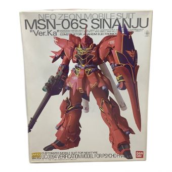 BANDAI (バンダイ) ガンプラ 【箱・説明書難有】MG MSN-06S シナンジュ Ver.Ka.