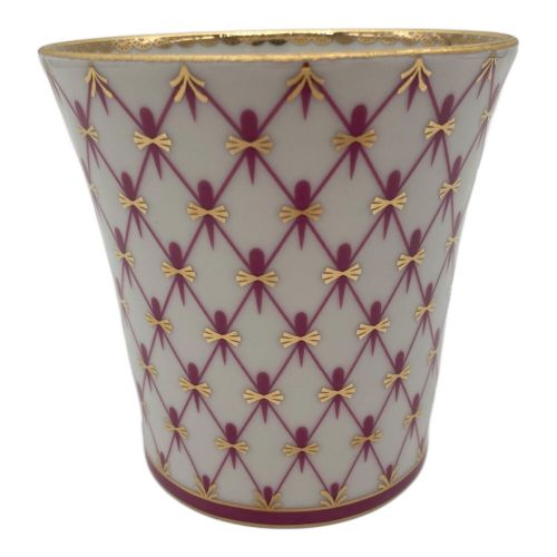 imperial porcelain (インペリアルポーセリン) カップ&ソーサー ピンク コバルトネット