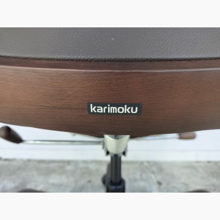 karimoku (カリモク) デスクチェア ブラウン XT5801 K801