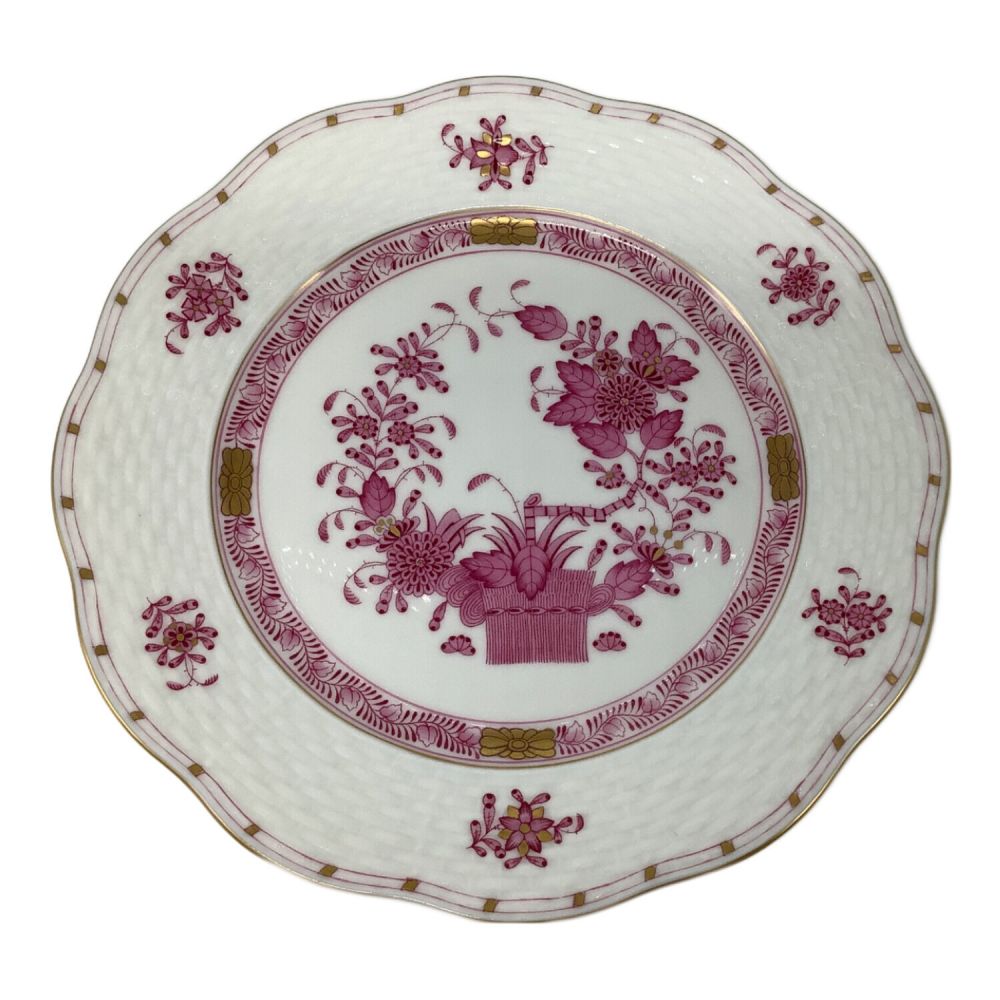 Herend (ヘレンド) 19cmプレート ピンク インドの華｜トレファクONLINE