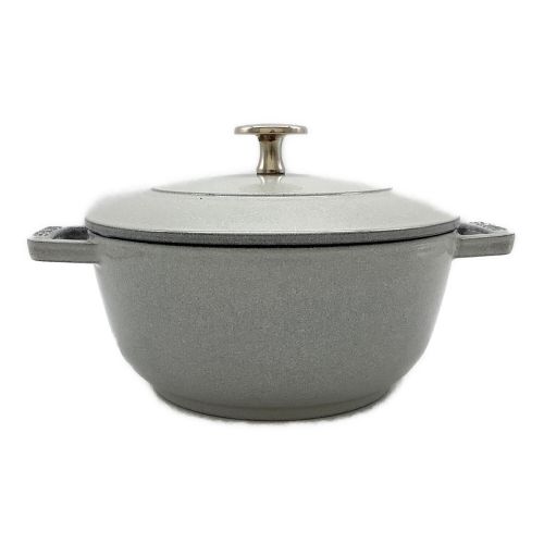 ストウブ ワナベ 18cm ◇Wa-NABE M 18cm セージグリーン ＜STAUB