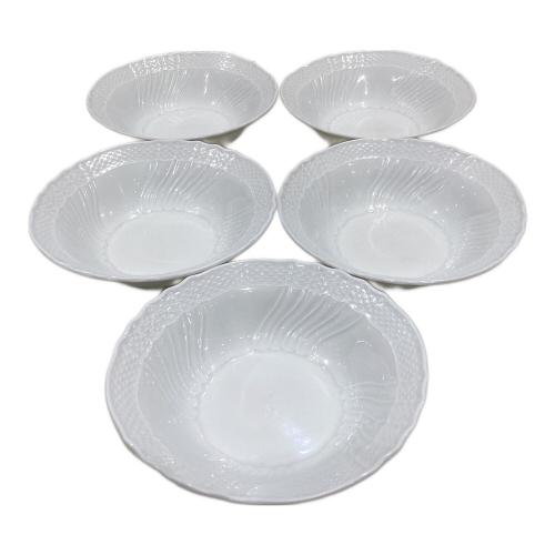 RICHARD GINORI (リチャードジノリ) 深皿 ベッキオ・ホワイト 5Pセット