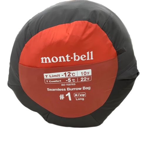 mont-bell (モンベル) マミー型シュラフ シームレス バロウバッグ #1 ロング 1121430