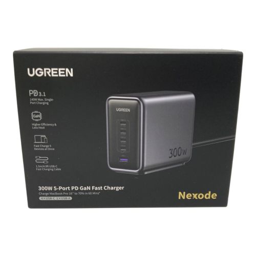 UGREEN  Nexode 300W 5-Port PD GaN Fast Chager CD333