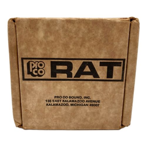 PROCO RAT (プロコ ラット) 1988年製 RT-092479 USA製 ジャックナット欠品