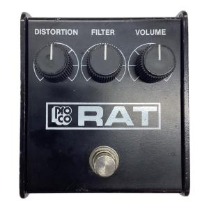 ProCo (プロコ) ディストーション RAT Black Face 1988年製 R-092479 ナット一部非純正  USA製 動作確認済み