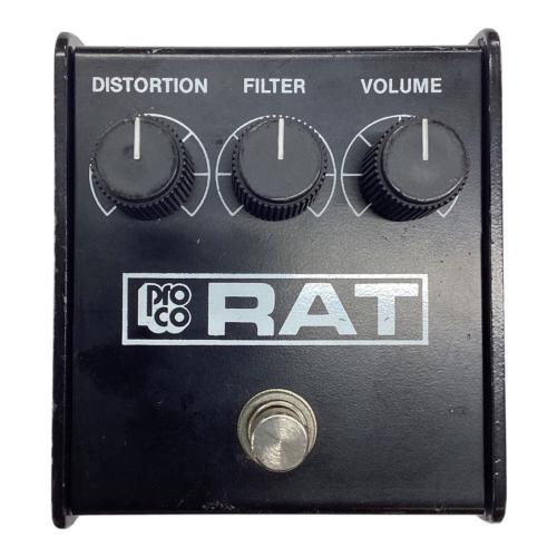 ProCo (プロコ) ディストーション RAT Black Face 1988年製 R-092479 ナット一部非純正  USA製 動作確認済み