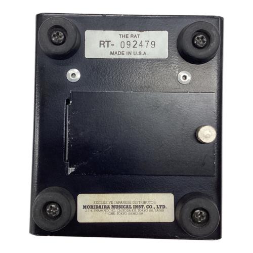 ProCo (プロコ) ディストーション RAT Black Face 1988年製 R-092479 ナット一部非純正  USA製 動作確認済み