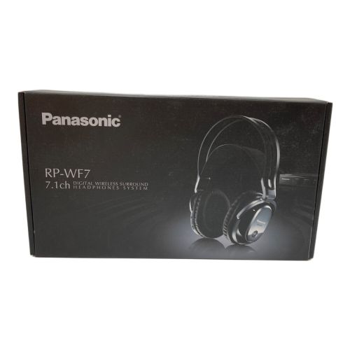 Panasonic (パナソニック) デジタル ワイヤレス サラウンド ヘッドホン RP-WF7