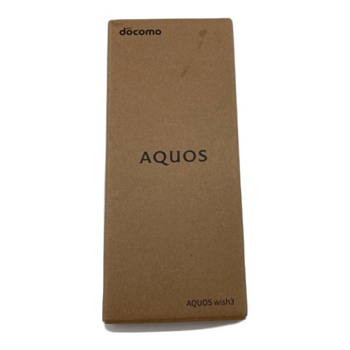 SHARP (シャープ) AQUOS wish3 SH-53D サインアウト確認済 353366546404763 ○ docomo 64GB 程度:Aランク Android13