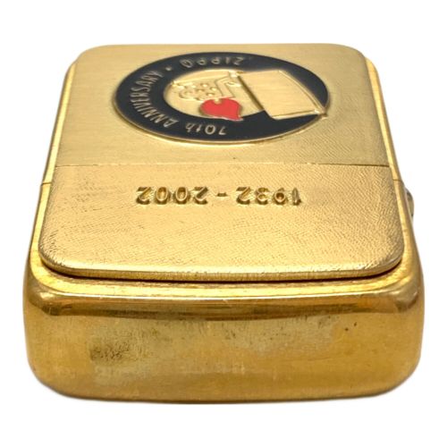 ZIPPO (ジッポ) ZIPPO 70TH ANNINERSARY 1932-2002 箱ダメージ有