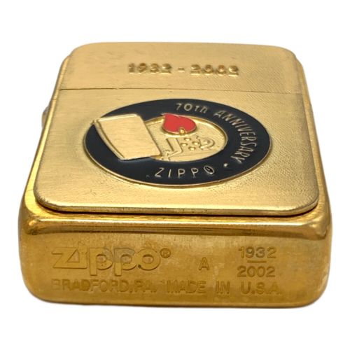 ZIPPO (ジッポ) ZIPPO 70TH ANNINERSARY 1932-2002 箱ダメージ有