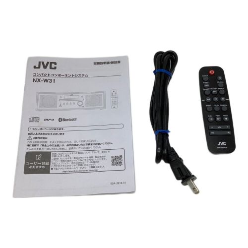 JVC (ジェイブイシー) コンパクトコンポーネントシステム NX-W31 2023年製 12802983