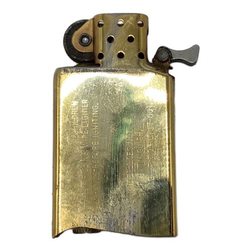 ZIPPO (ジッポ) オイルライター マイケル・A・シューラ― メッセージ刻印/ゴールド 1993年製