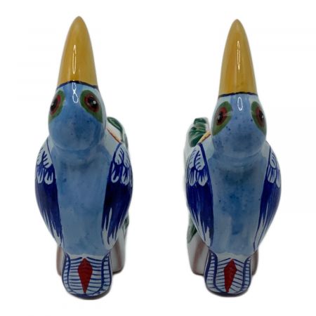 【福助さま専用】エルメス HERMES トゥカン カードホルダー 割れあり HERMES (エルメス) カードホルダー Toucans/陶器/2P｜トレファクONLINE