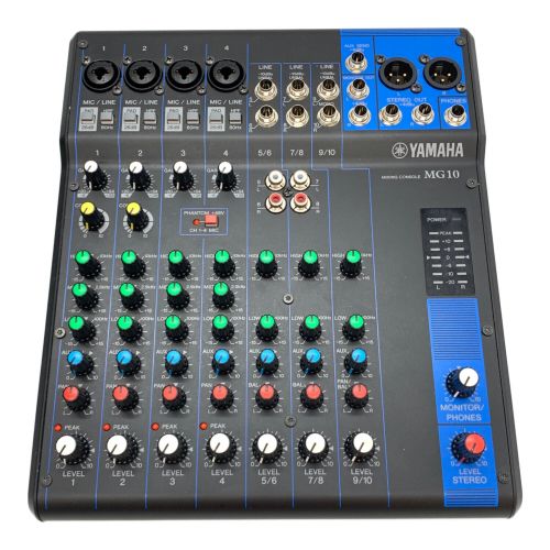 YAMAHA (ヤマハ) ミキサー MG10 動作確認済み