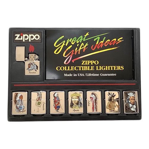 ZIPPO インディアン 8Pセット