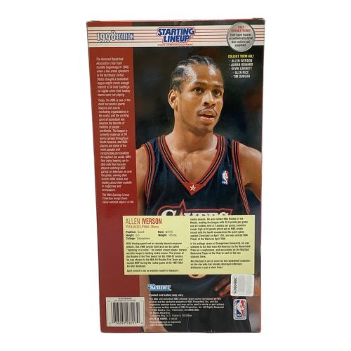 STARTING LINEUP ポージングフィギュア 1998 EDITION ALLEN IVERSON