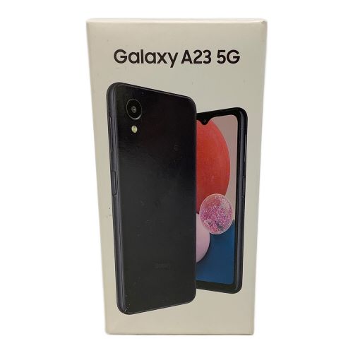 Galaxy A23 5G SCG18 サインアウト確認済 353487680249689 SIM FREE 64GB 程度:Bランク Android12 端末初期化済み