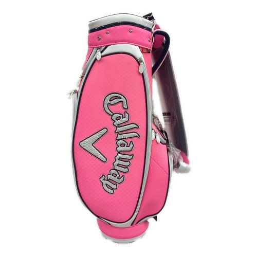 Callaway (キャロウェイ) キャディバッグ ピンク KH1803 9.0型 5ポケット カバー付