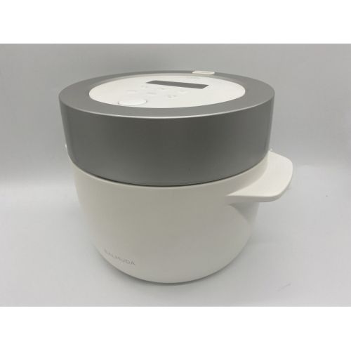 BALMUDA (バルミューダデザイン) 炊飯器 K03A-WH 2017年製 3合(0.54L)