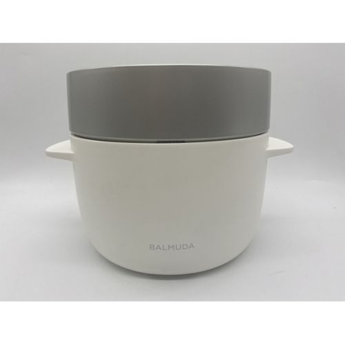 BALMUDA (バルミューダデザイン) 炊飯器 K03A-WH 2017年製 3合(0.54L)