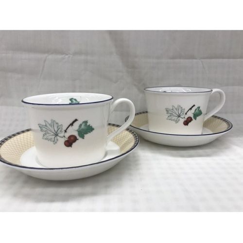 Wedgwood (ウェッジウッド) カップ&ソーサー 未使用品 フルーツシンフォニー 2Pセット
