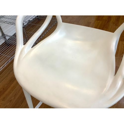 Kartell (カルテル) マスターズスツール ホワイト 1人掛け