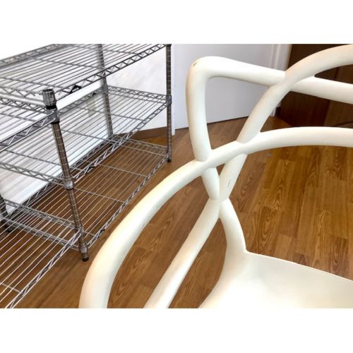 Kartell (カルテル) マスターズスツール ホワイト 1人掛け