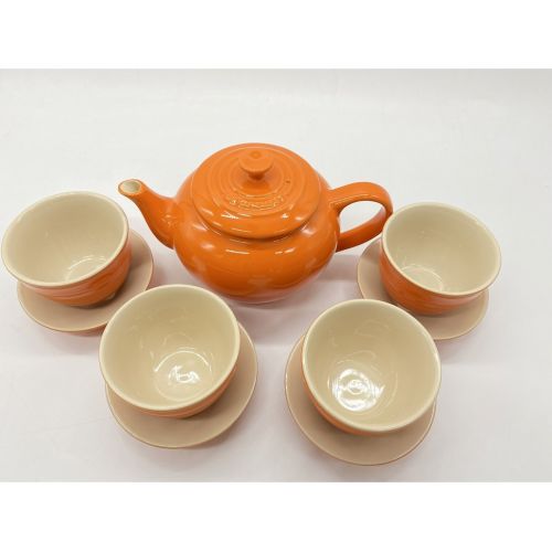 Le Creuset ルクルーゼ ティーポットセット 未使用品 トレファクonline