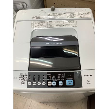 HITACHI (ヒタチ) 全自動洗濯機 6.0kg NW-6TY 2015年製 50Hz／60Hz