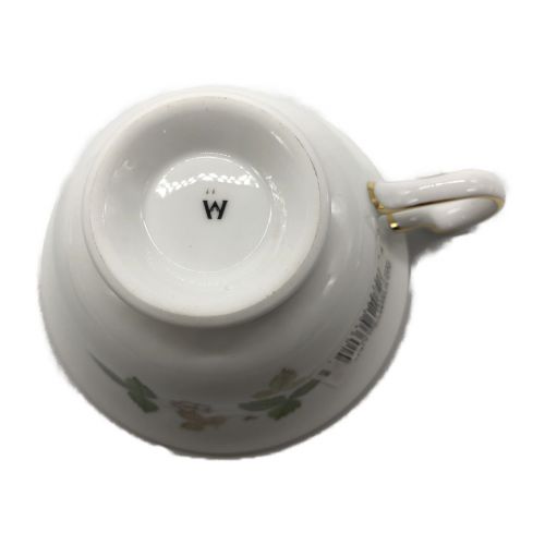 Wedgwood (ウェッジウッド) カップ&ソーサー 40周年記念 ワイルドストロベリー 2Pセット