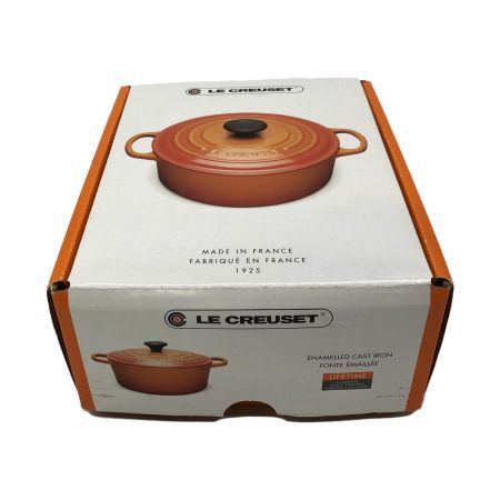 LE CREUSET (ルクルーゼ) シグニチャー ココット・ロンド オレンジ 16cm