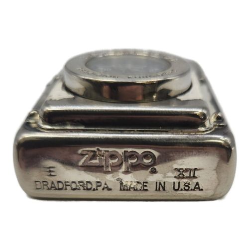 ZIPPO (ジッポ) ZIPPO U.S.TRADITIONAL PRECISION EQUIPMENT 時計付き