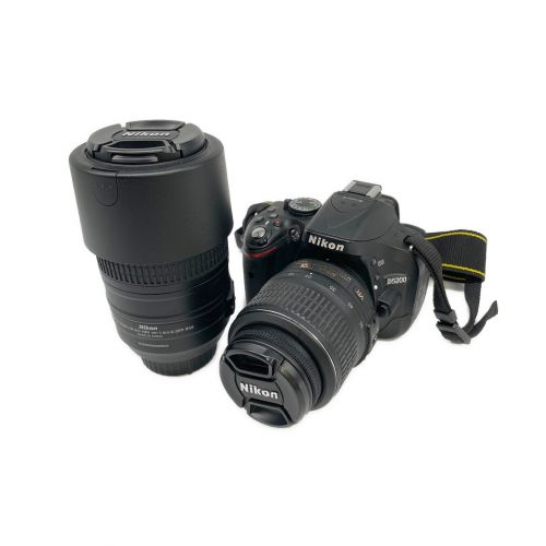 Nikon D5200 ダブルズームレンズキット　一眼レフカメラ一眼レフカメラ