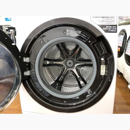 HITACHI (ヒタチ) ドラム式洗濯乾燥機 11.0kg 6.0㎏ BD-SX110FL 2021年製 背面へこみ有 クリーニング済 50Hz／60Hz