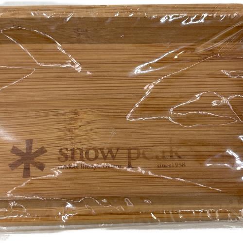 Snow peak (スノーピーク) 竹トレーS 刻印薄れ有