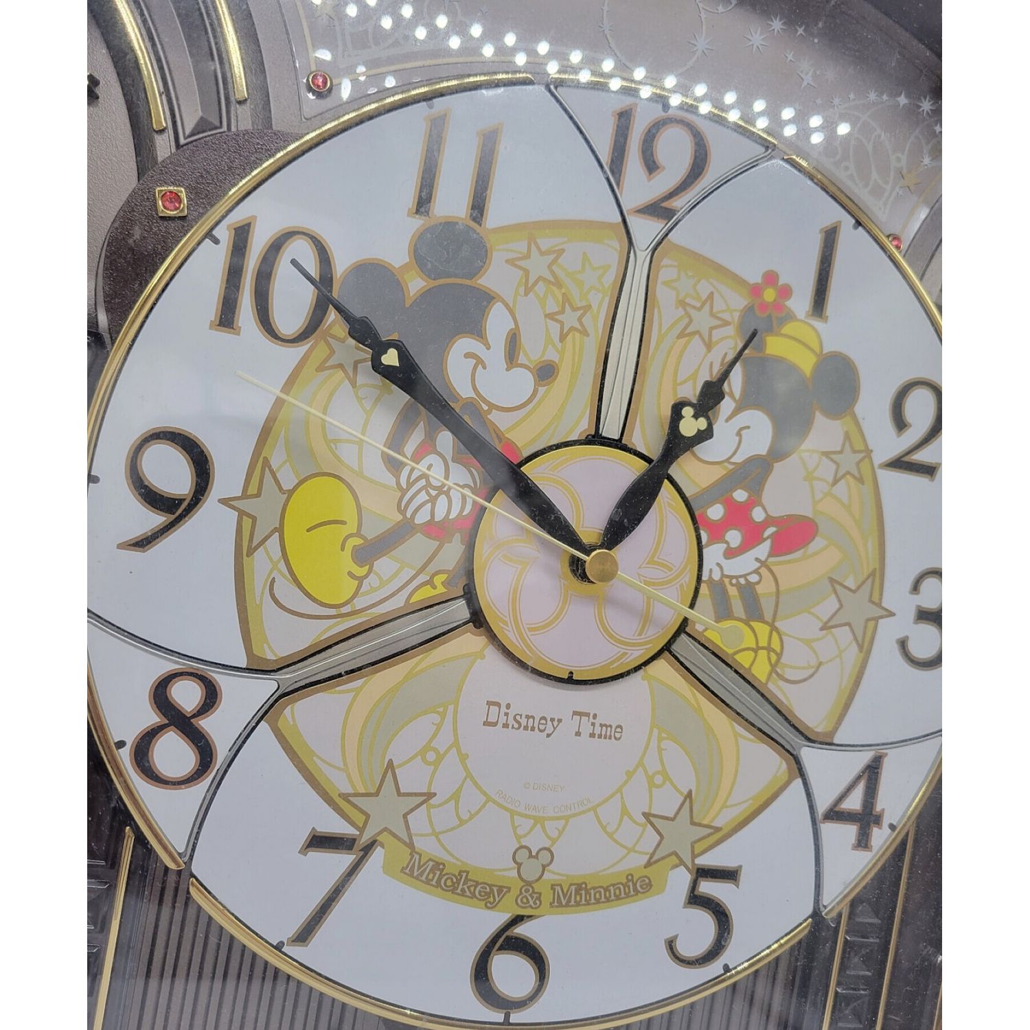 レアな商品！ディズニータイム 金色 メタリック FW521G SEIKO - 掛時計 