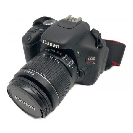 CANON (キャノン) デジタル一眼レフカメラ 18-55/55-250mm ダブルズームキット EOS Kiss X5 -