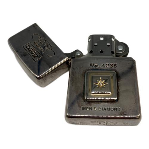 ZIPPO (ジッポ) オイルライター ダイアモンド入りジッポ シリアル