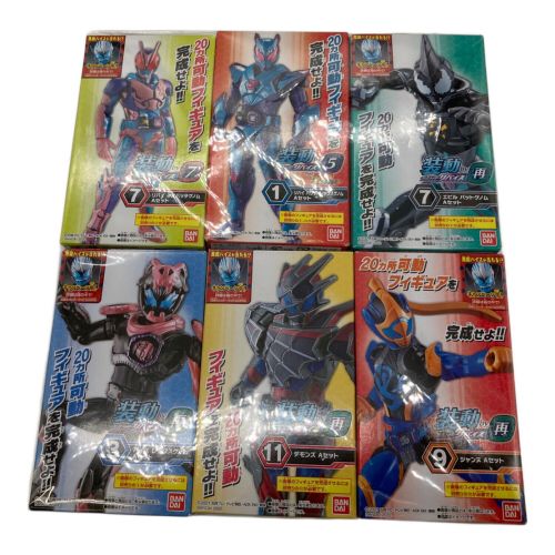 仮面ライダー 6組セット 一部中身開封品・現状販売 ※お菓子無し※ 装動by仮面ライダーリバイス再