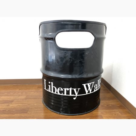 Liberty Walk (リバティーワーク) スツール ブラック 1人掛け ドラム缶×木製